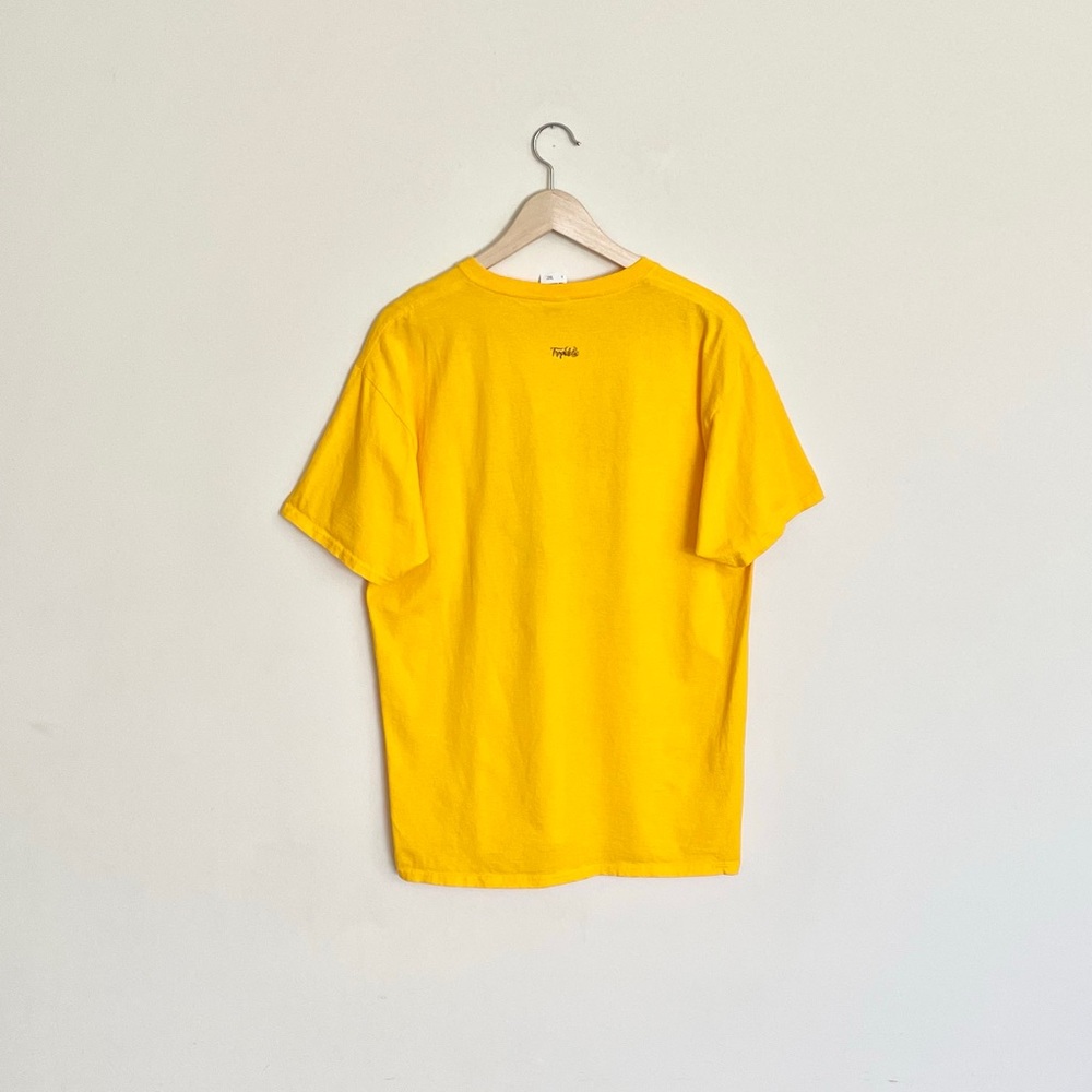 NEW Tropidelic Reggae Rock Band Graphic Yellow Concert T Shirt Adult size Large - Picture 4 of 7